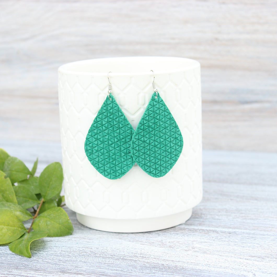 Jade Green Aspen Earrings