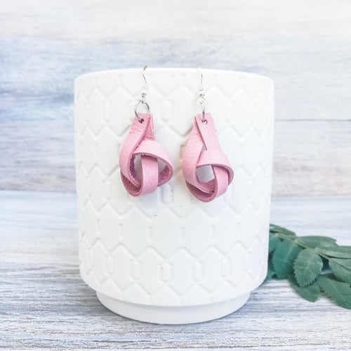Blush Forget Me Knot Earrings